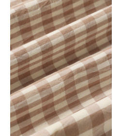 Постельное бельё Этель 1.5 сп Beige cage 155х210 см,160х240 см, 50х70-2шт, 100% жатый хлопок, 140 гр/м2