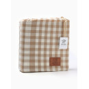 Постельное бельё Этель 1.5 сп Beige cage 155х210 см,160х240 см, 50х70-2шт, 100% жатый хлопок, 140 гр/м2 (9446464) 