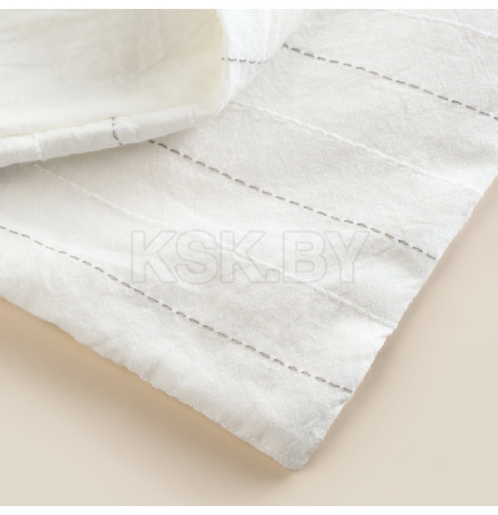 Постельное бельё SL Home Cotton line евро 200*220см, 240*225 см, 50*70-2шт, цв.молочный,100% хлопок (10831073) 