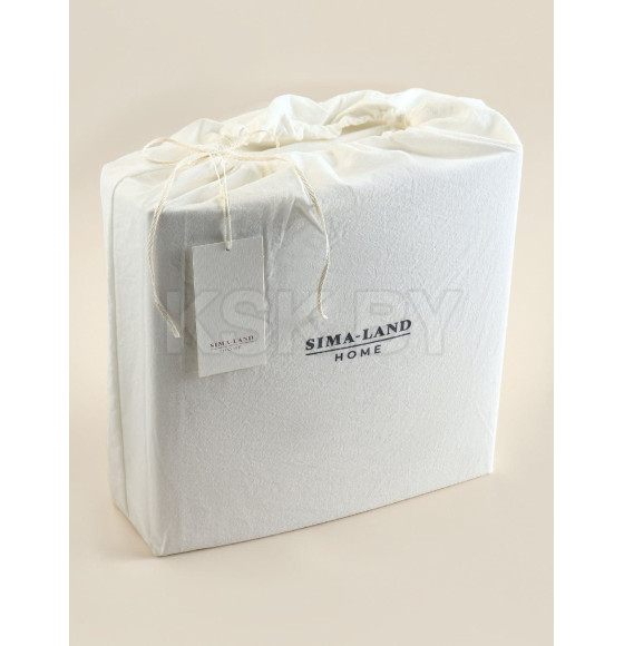 Постельное бельё SL Home Cotton line евро 200*220см, 240*225 см, 50*70-2шт, цв.молочный,100% хлопок (10831073) 