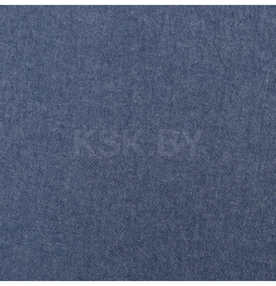 Постельное бельё Этель Denim 2 сп, 180х210см, 220х240см, 50х70-2шт, цвет синий, жатый хлопок, 140 г/м2 (10245418) 
