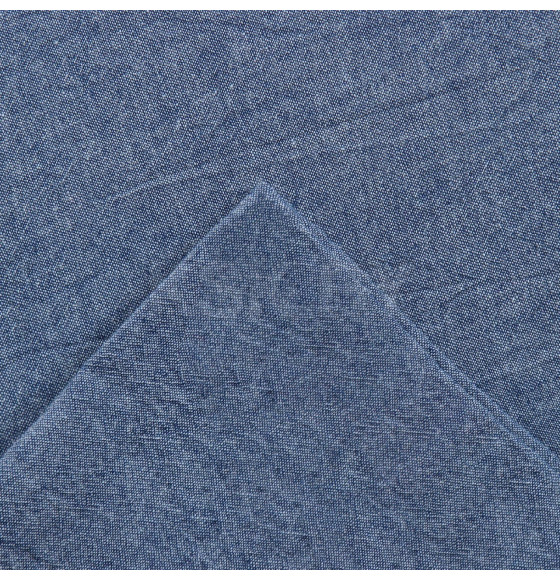 Постельное бельё Этель Denim 2 сп, 180х210см, 220х240см, 50х70-2шт, цвет синий, жатый хлопок, 140 г/м2 (10245418) 