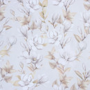 Постельное бельё Этель 1,5 сп Beige flowers, 143х215 см, 150х214 см, 50х70 см -2 шт, мако-сатин 114г/м2 (9947008) 