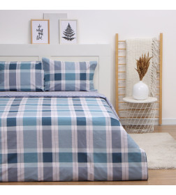 Постельное бельё LoveLife дуэт Square, 143х215см-2шт, 225х240см, 50х70см-2шт 100%хлопок, сатин 125г/м