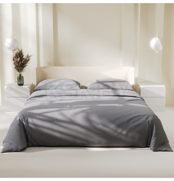 Постельное бельё Этель Евро Silver garden 200х215, 220х240, 50х70-2 шт, 100% хлопок, поплин 125г/м2 (9241723) 