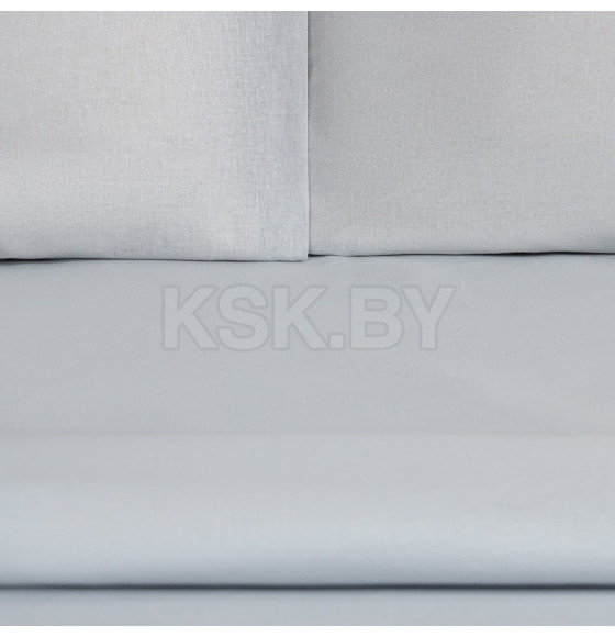 Постельное бельё Этель Евро Silver garden 200х215, 220х240, 50х70-2 шт, 100% хлопок, поплин 125г/м2 (9241723) 