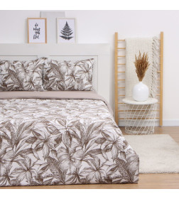 Постельное бельё LoveLife дуэт Tropics 143х215см-2шт,225х240см,50х70см-2шт, жатка, 100% п/э, 100гр/м2