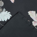 Постельное бельё Этель 2 сп Black flowers, 175х215 см, 200х214 см, 50х70 см -2 шт, мако-сатин 114г/м2 (9947013) 
