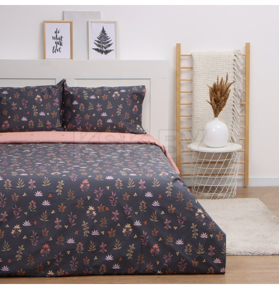 Постельное бельё LoveLife евро Flower morning 200х217см, 225х240см, 50х70см-2шт, 100%хл, сатин, 125г/м (10277928) 
