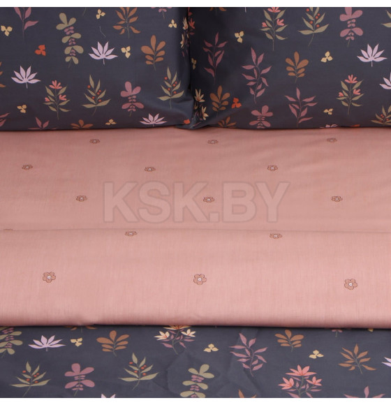 Постельное бельё LoveLife евро Flower morning 200х217см, 225х240см, 50х70см-2шт, 100%хл, сатин, 125г/м (10277928) 