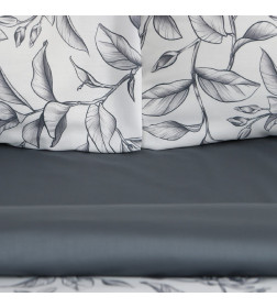 Постельное бельё Этель дуэт Magnolia, 143х215 см - 2 шт, 220х240 см, 50х70 см -2 шт, мако-сатин 114г/м2