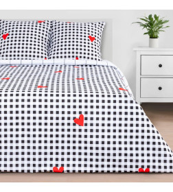 Постельное белье "Этель" евро Big love 200 *217 см, 240*220 см, 70*70 см -2 шт