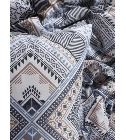 Комплект постельного белья LoveLife дуэт Mosaic 143*215см-2шт,215*240см,50*70см-2шт, микрофибра,100%п/э 10848594
