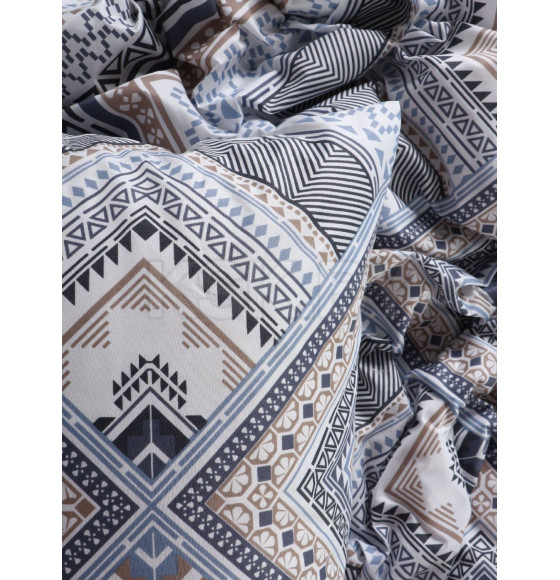 Комплект постельного белья LoveLife дуэт Mosaic 143*215см-2шт,215*240см,50*70см-2шт, микрофибра,100%п/э 10848594 (10848594) 
