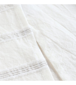 Постельное бельё SL Home Cotton lace евро 200*220см, 240*225 см, 50*70-2шт, цв.молочный,100% хлопок