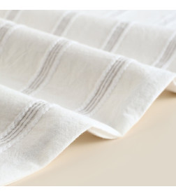 Постельное бельё SL Home Cotton lace евро 200*220см, 240*225 см, 50*70-2шт, цв.молочный,100% хлопок
