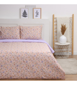 Постельное бельё LoveLife евро Summer mood 200х217см, 225х240см, 50х70см-2шт, хлопок, сатин, 125г/м²