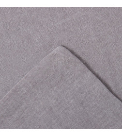 Постельное бельё Этель Denim 2 сп, 180х210см, 220х240см, 50х70-2шт, цвет серый, жатый хлопок, 140 г/м2