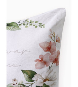 Комплект постельного белья Этель 2 сп Flower time 175×215 см, 200×220 см, 50×70 см-2 шт., поплин 125 г/м², хлопок 100%