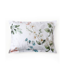 Комплект постельного белья Этель 2 сп Flower time 175×215 см, 200×220 см, 50×70 см-2 шт., поплин 125 г/м², хлопок 100%