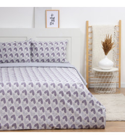 Постельное бельё LoveLife евро Love, 200*217см,225*240см,50*70см-2шт,100%хлопок, сатин, 125г/м²