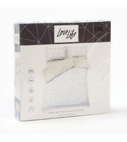 Постельное бельё LoveLife 1,5сп Early morning 143х215см, 150х225см, 50х70см-2шт,хлопок, сатин,125г/м