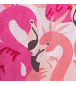 Постельное бельё Этель 1,5 сп "Flamingo garden" 143х215 см, 150х214 см, 50х70 см -1 шт, 100% хлопок, бязь