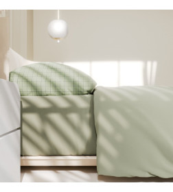 Постельное бельё Этель дуэт Green cage 150х215см-2 шт, 225х240см, 50х70±3 см-2 шт, новосатин