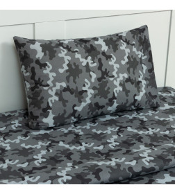 Постельное бельё Этель 1,5 сп "Military gray" 143х215 см, 150х214 см, 50х70 см -1 шт, 100% хлопок, бязь
