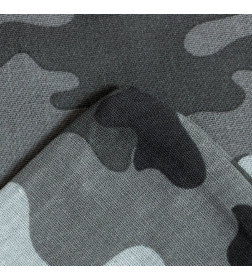 Постельное бельё Этель 1,5 сп "Military gray" 143х215 см, 150х214 см, 50х70 см -1 шт, 100% хлопок, бязь
