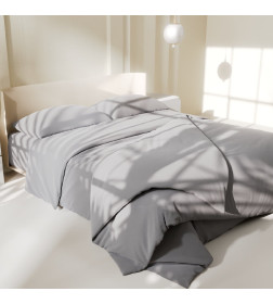 Постельное бельё LoveLife дуэт "Gray mist" 150х215см-2 шт, 225х240см, 50х70±3см-2 шт, микрофибра 85гр