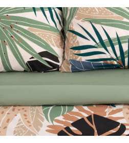 Постельное белье Этель евро Colored tropics (вид 2) 200*217 см,240*220 см,70*70 см -2 шт