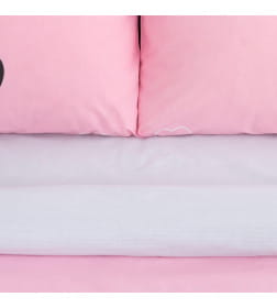Постельное белье Этель 2 сп Pink heart 175*215 см, 200*220 см,70*70 см -2 шт