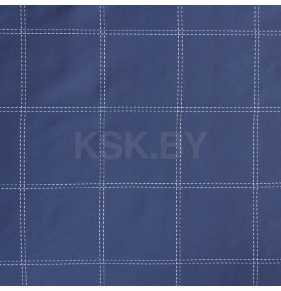 Постельное бельё Этель 2 сп Cage: dark blue, 175х215 см, 200х215 см, 50х70+3 см-2 шт, мако-сатин, 114г/м2 (10060109) 