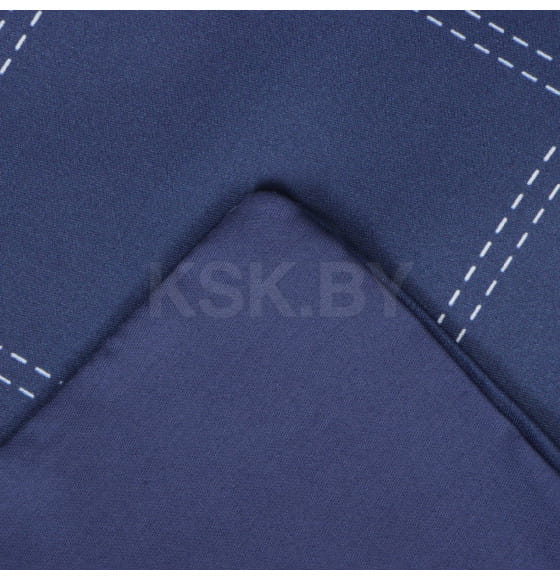 Постельное бельё Этель 2 сп Cage: dark blue, 175х215 см, 200х215 см, 50х70+3 см-2 шт, мако-сатин, 114г/м2 (10060109) 