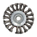 Щетка конусная стальная косичка 80х15 мм M14 DRAUMET 8766 (8766)