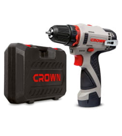 Дрель-шуруповерт аккумуляторная CROWN CT21072HX-2 BMC