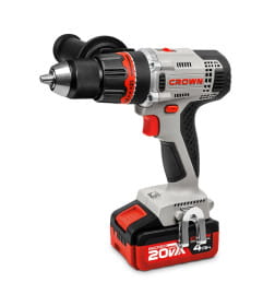 Дрель-шуруповерт аккумуляторная CROWN CT21076HMX-4 BMC