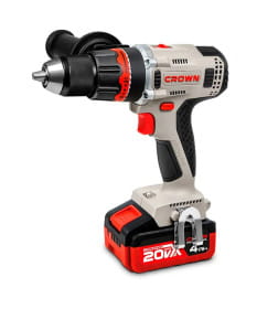 Дрель-шуруповерт аккумуляторная CROWN CT21090HMX-4 BMC