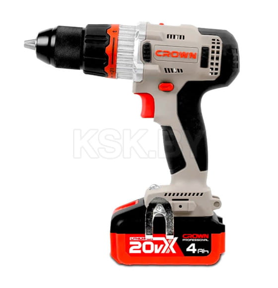 Дрель-шуруповерт аккумуляторная CROWN CT21090HMX-4 BMC (CT21090HMX-4 BMC) 
