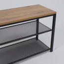 Скамья ТОРОНТО 23Л, черный (118611) 