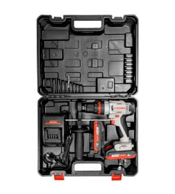 Дрель-шуруповерт аккумуляторная ударная CROWN CT21075HMX-2 BMC