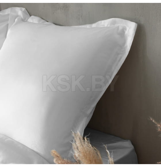 Наволочка SL Home Tencel 70*70+3 см , цв. белый 10285343 (10285343) 