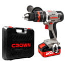 Дрель-шуруповерт аккумуляторная ударная CROWN CT21093HMX-4 BMC (CT21093HMX-4 BMC) 