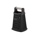 Терка четырехгранная GR-052-8, цвет: черный, высота 20 см (нерж.сталь, ТПР) (310875) 