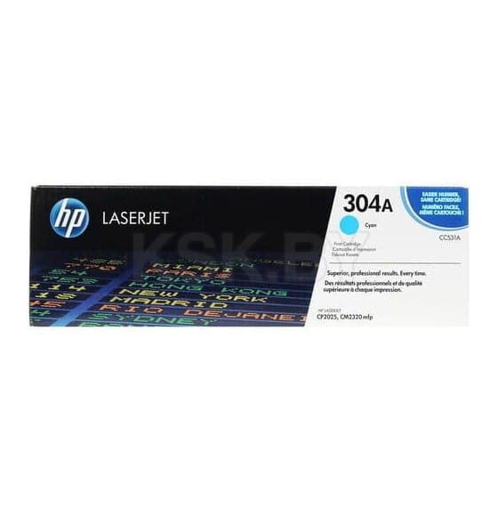 Картридж HP CC531A (голубой) (CC531A) 