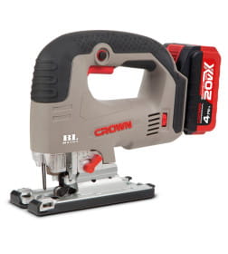 Пила лобзиковая аккумуляторная CROWN CT25003HX-4 BMC