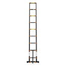 Лестница телескопическая 1-секц. алюм. 430см, 11 ступ. 10,8кг BLACK LINE STARTUL  (ST9931-043) 