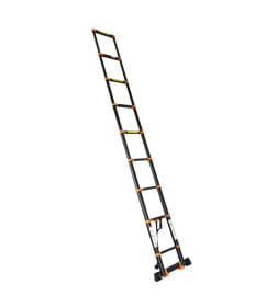 Лестница телескопическая 1-секц. алюм. 510см, 13 ступ. 13,5кг BLACK LINE STARTUL 