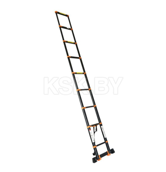 Лестница телескопическая 1-секц. алюм. 510см, 13 ступ. 13,5кг BLACK LINE STARTUL  (ST9931-051) 